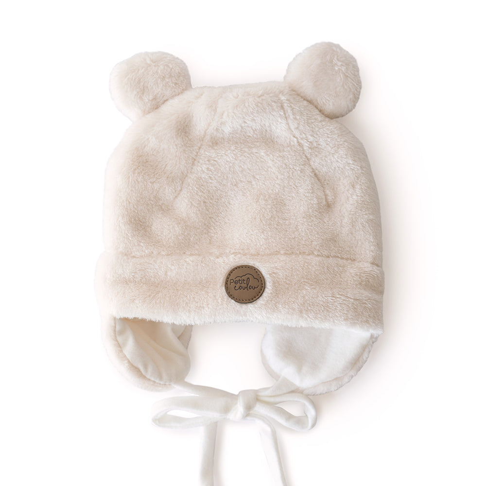 Petit coulou Minky Bear Gift Set for Baby (4 accessories)