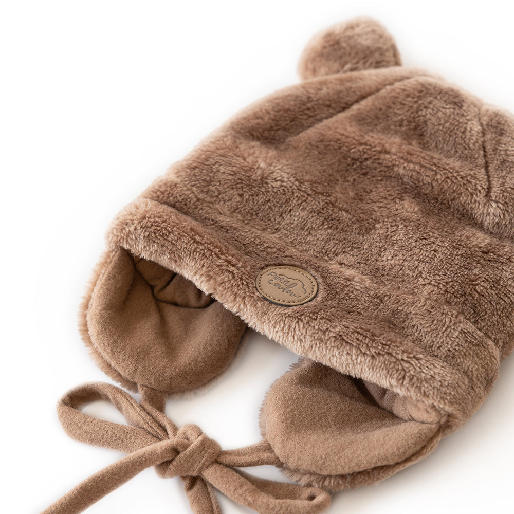 Petit coulou Minky Bear Gift Set for Baby (4 accessories)