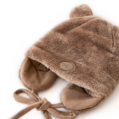 Petit coulou Minky Bear Gift Set for Baby (4 accessories)
