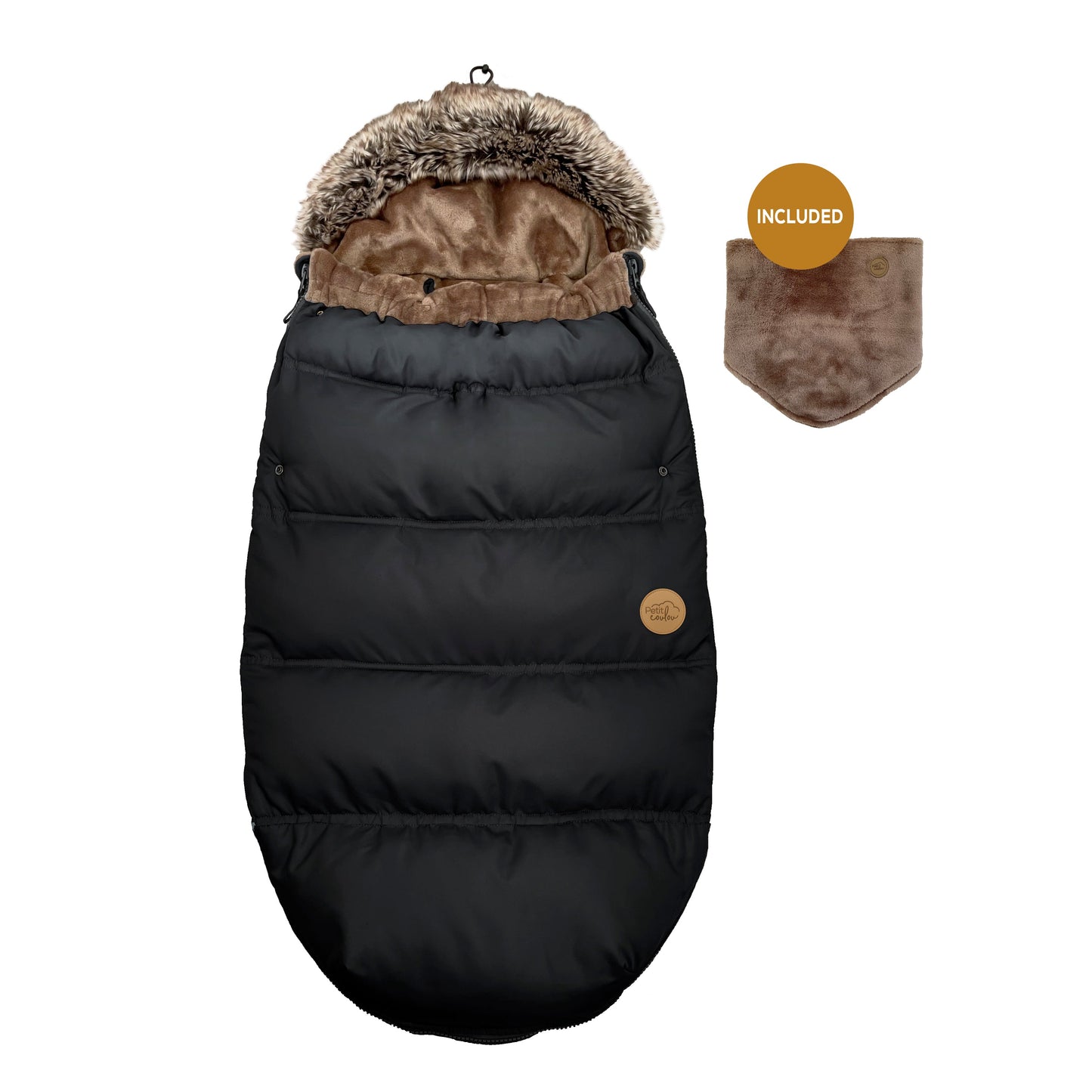 Petit coulou Footmuff cover for pram and stroller (-30°C to 10°C)