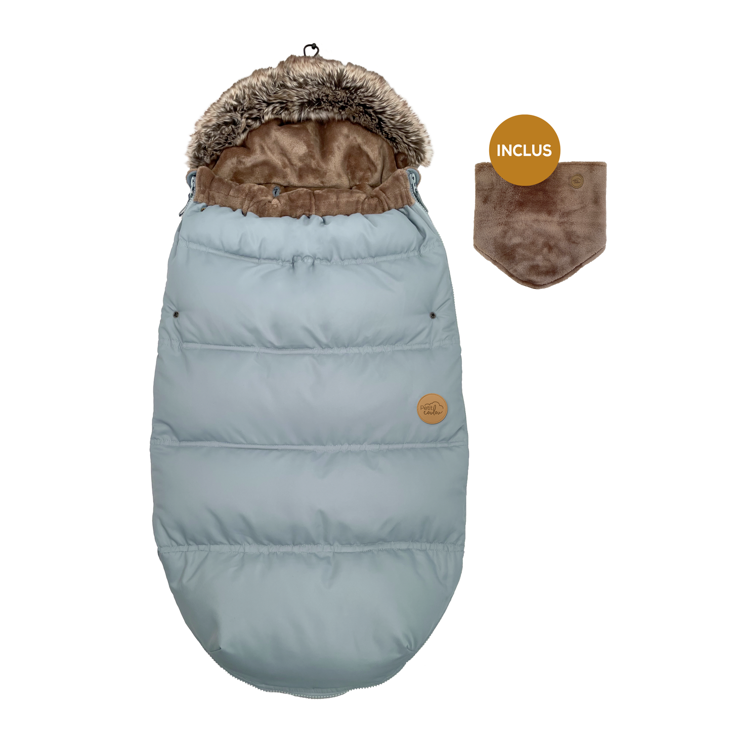 Petit coulou Footmuff cover for pram and stroller (-30°C to 10°C)