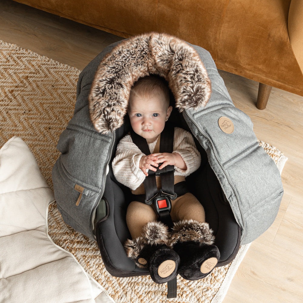 Petit coulou 3-season car seat cover - Classic Collection (-30°C to 15°C)