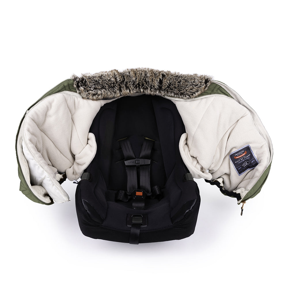 Housse 3 saisons pour siège d'auto - Collection Sherpa (-30°C à 15°C)