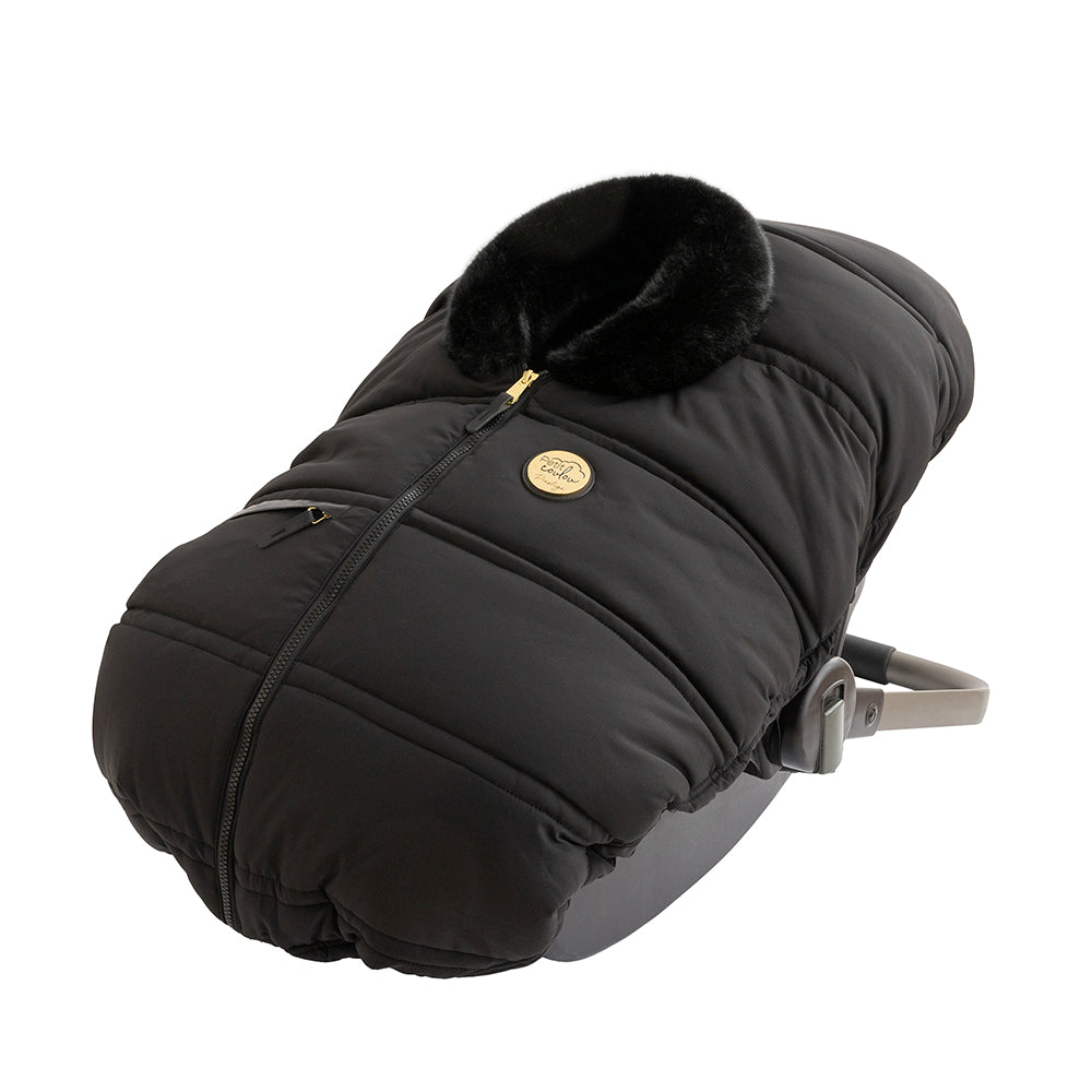 Petit coulou Luxury set: 3-season car seat cover & insulating base (-30°C to 15°C)