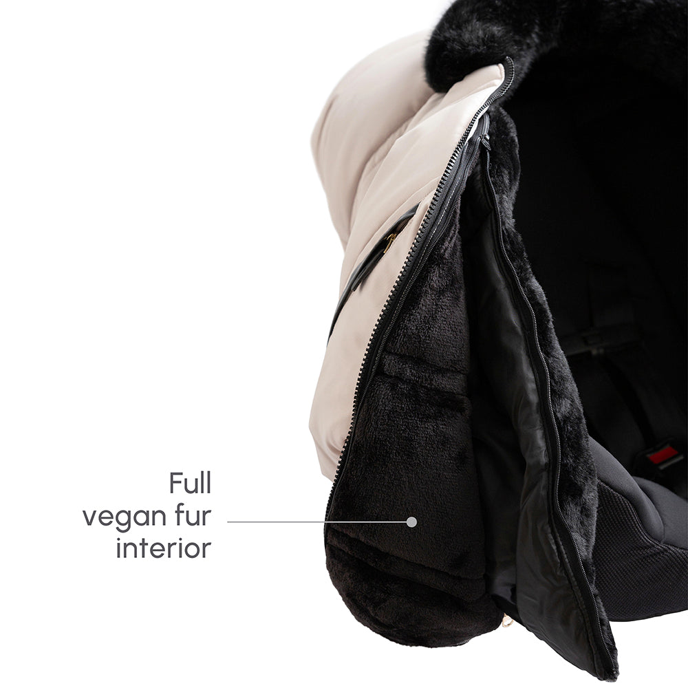 Petit coulou Luxury set: 3-season car seat cover & insulating base (-30°C to 15°C)