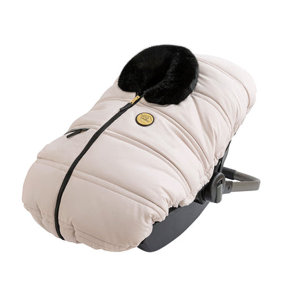 Petit coulou Luxury set: 3-season car seat cover & insulating base (-30°C to 15°C)