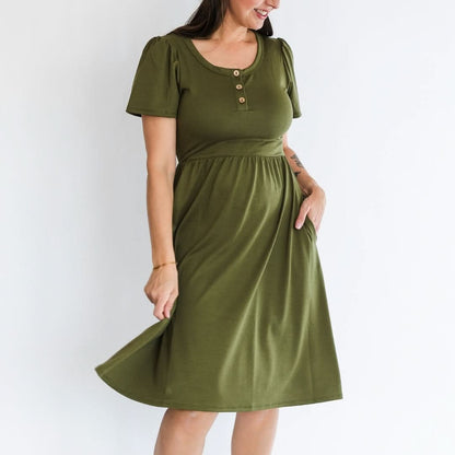 Ladies’ Rayon from Bamboo Kaia Dress | Antique Floral
