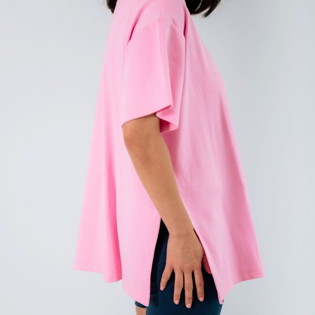Ladies Bamboo Oversized T-Shirt | Cream