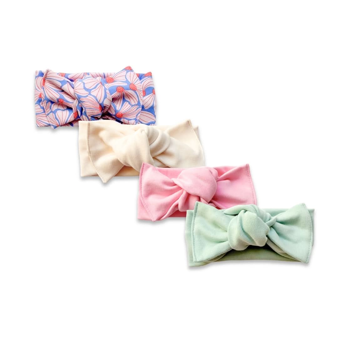 Baby Bamboo Headwrap | Taffy Pink