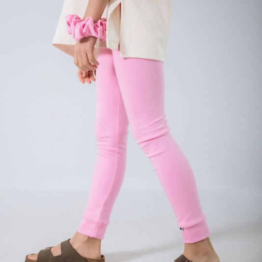 Youth Bamboo Leggings | Taffy Pink
