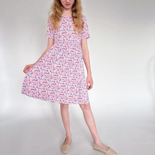 Youth Bamboo Daphne Dress | Saltwater Floral