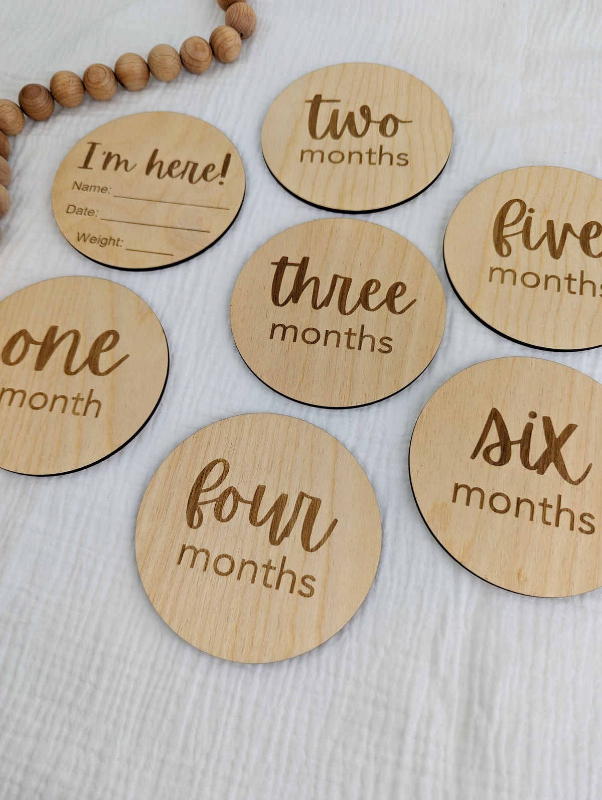 Baby Milestone Discs: Set 1