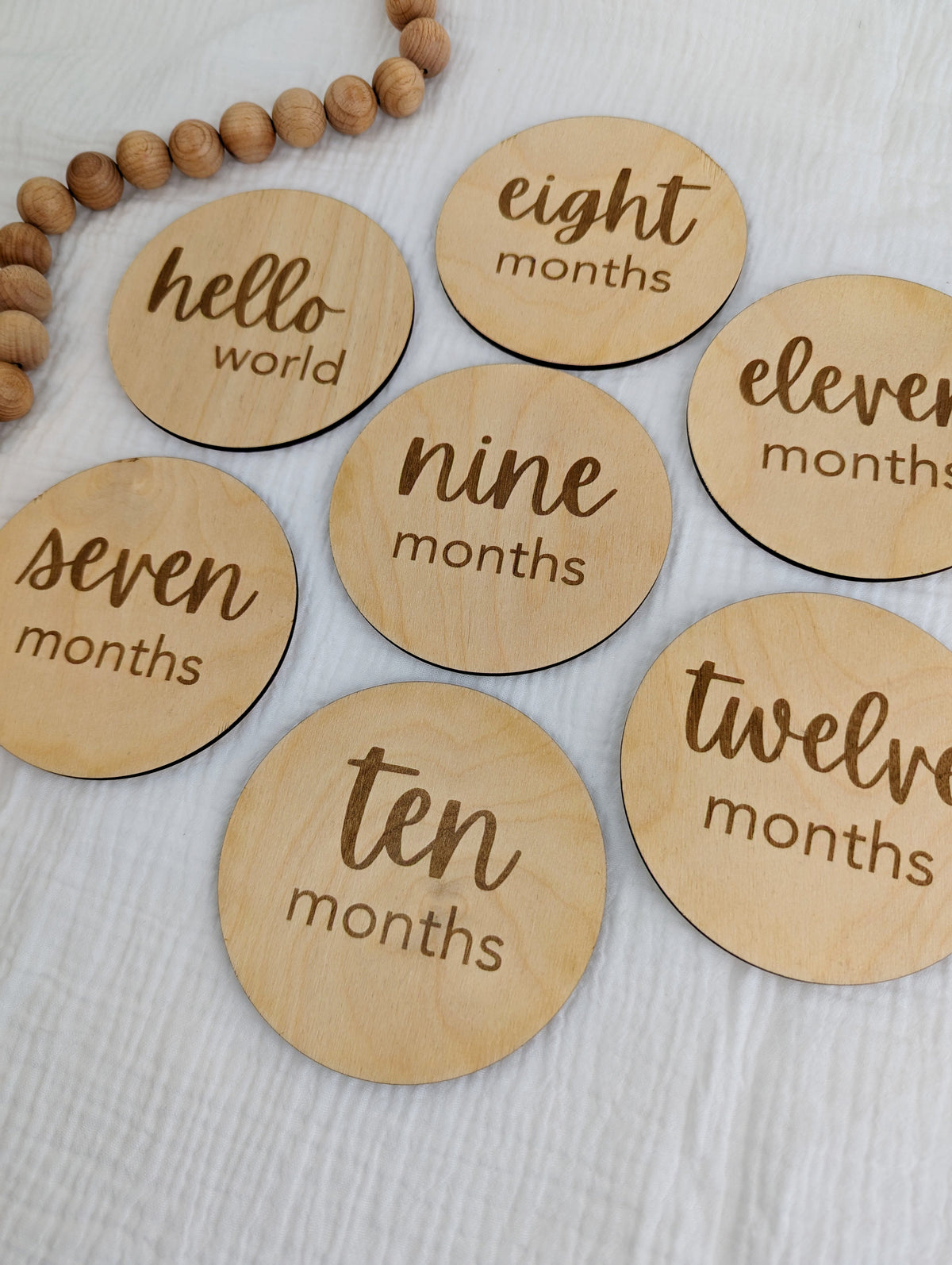 Baby Milestone Discs: Set 1