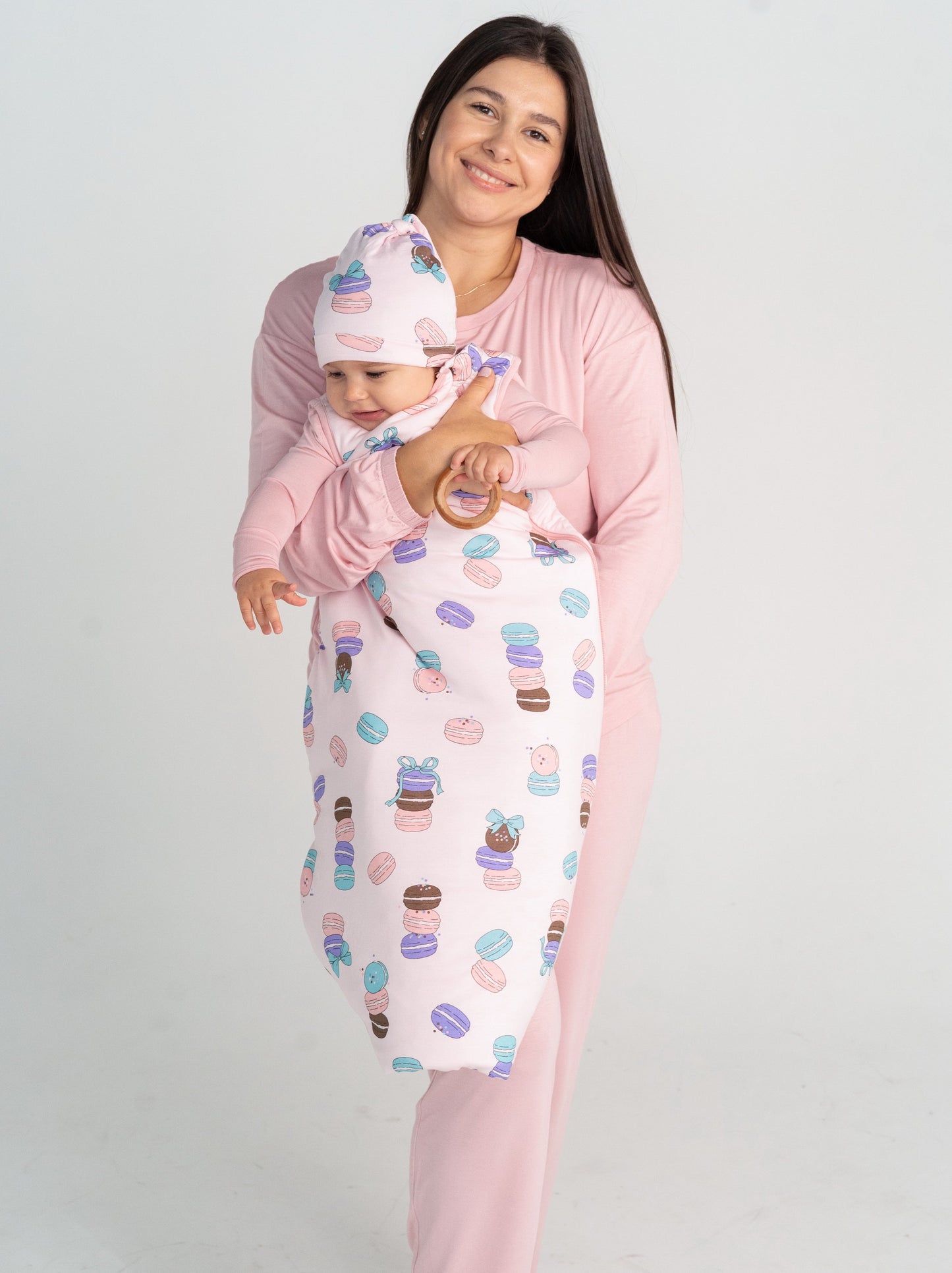 Bamboo Sleeping Sack 2.5 TOG (Macaron Party Print)