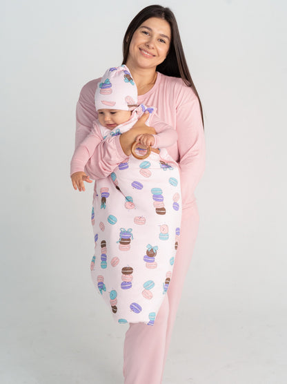 Gigoteuse en rayonne de bambou 1 TOG — Macaron Party