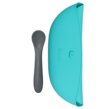 Pöket: Portable Silicone Feeding Set ||Pöket: Ensemble repas portatif en silicone