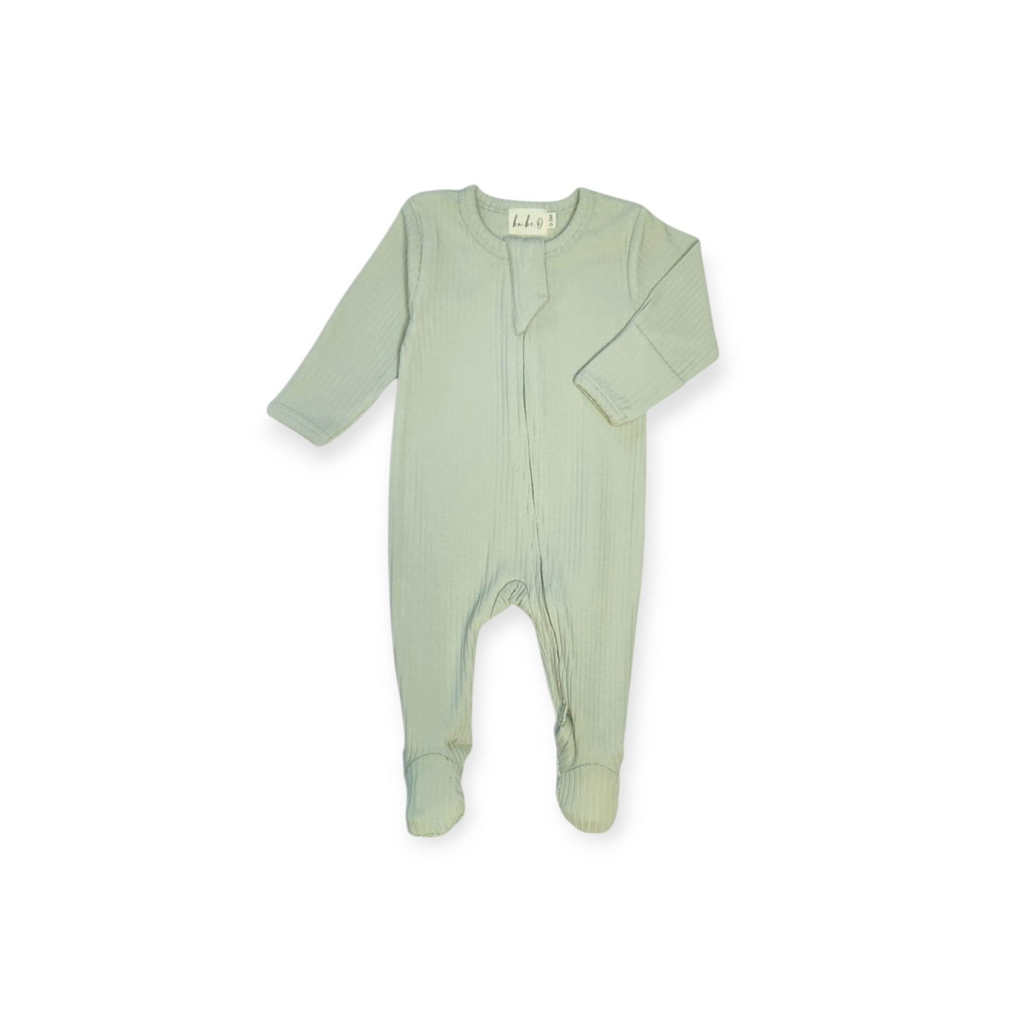 Gigoteuse Bébé en Coton Bio, Sauge Claire | ba.be.O