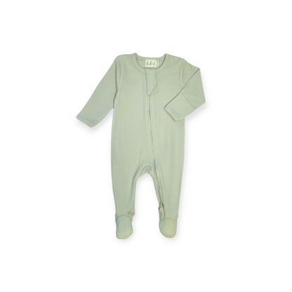 Gigoteuse Bébé en Coton Bio, Sauge Claire | ba.be.O