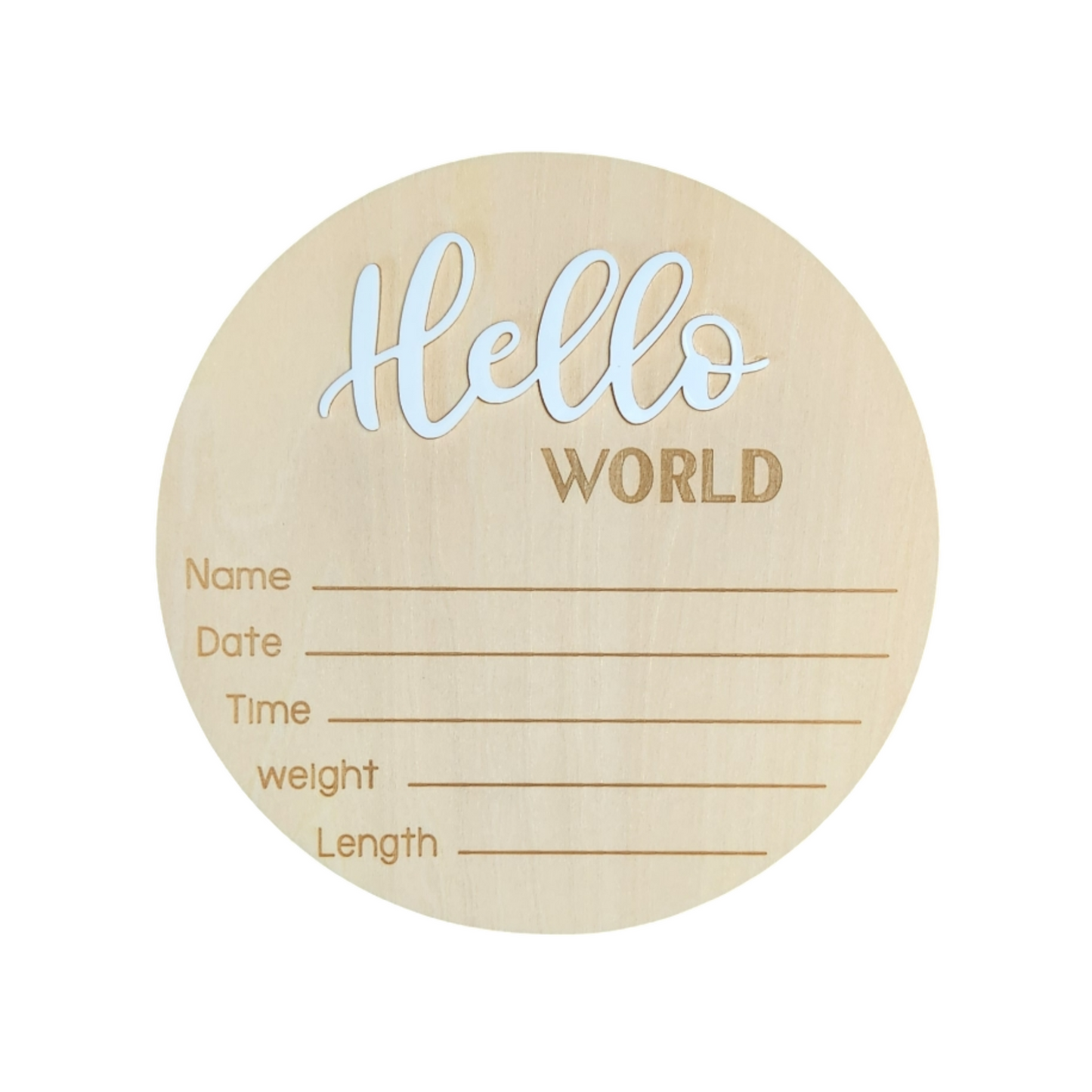 Annonce "Hello World" et Ensemble de disques Jalons