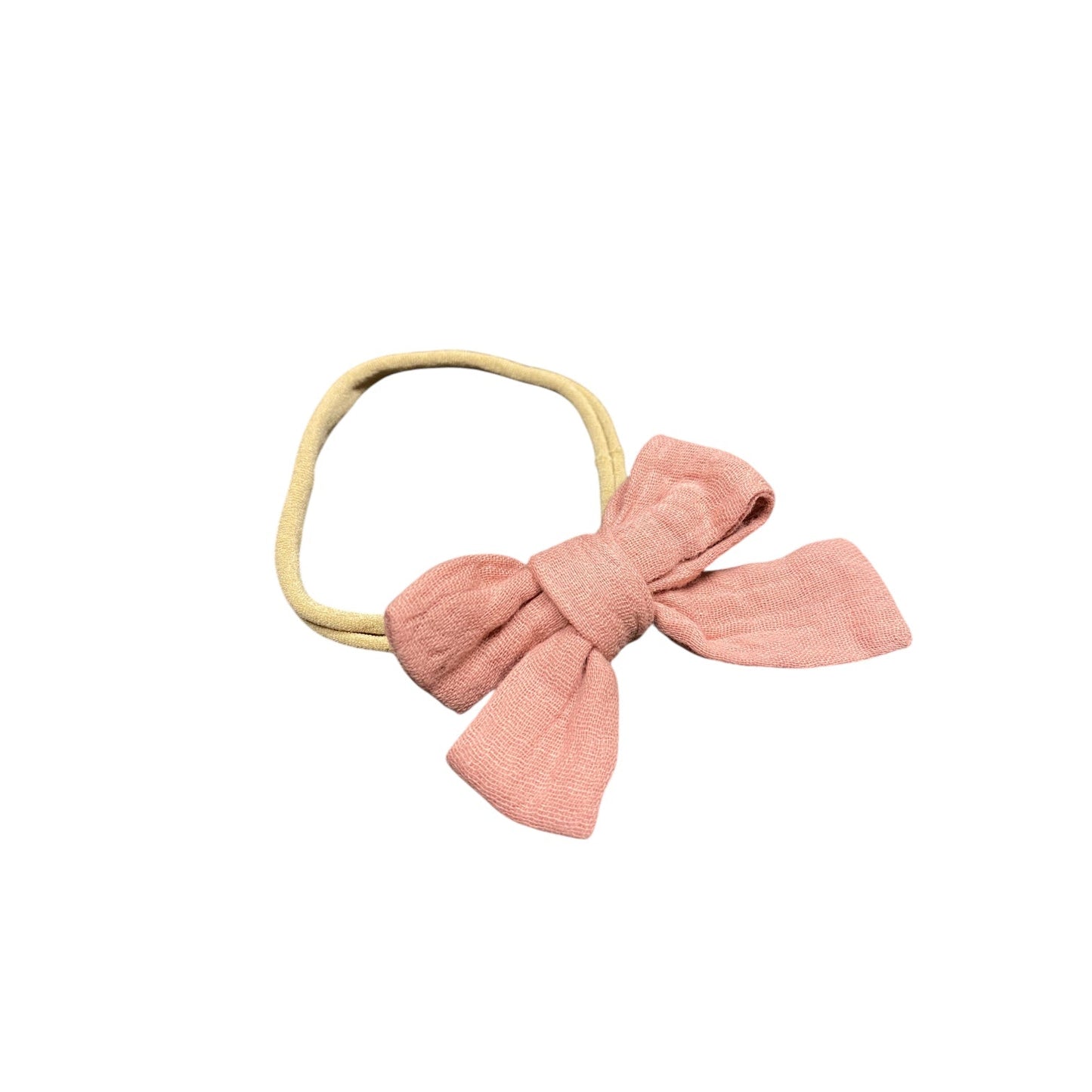 Bandeau en nylon - Rose