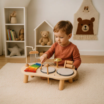 Instrument de musique en bois pour enfants | Éveil musical | Jouet musical pour enfants