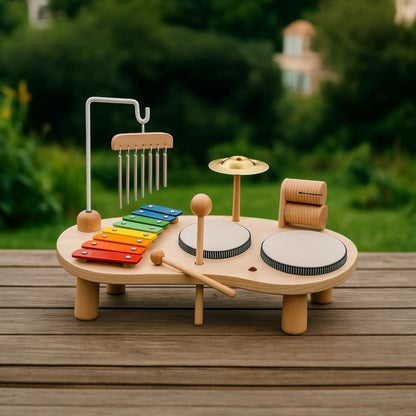 Instrument de musique en bois pour enfants | Éveil musical | Jouet musical pour enfants