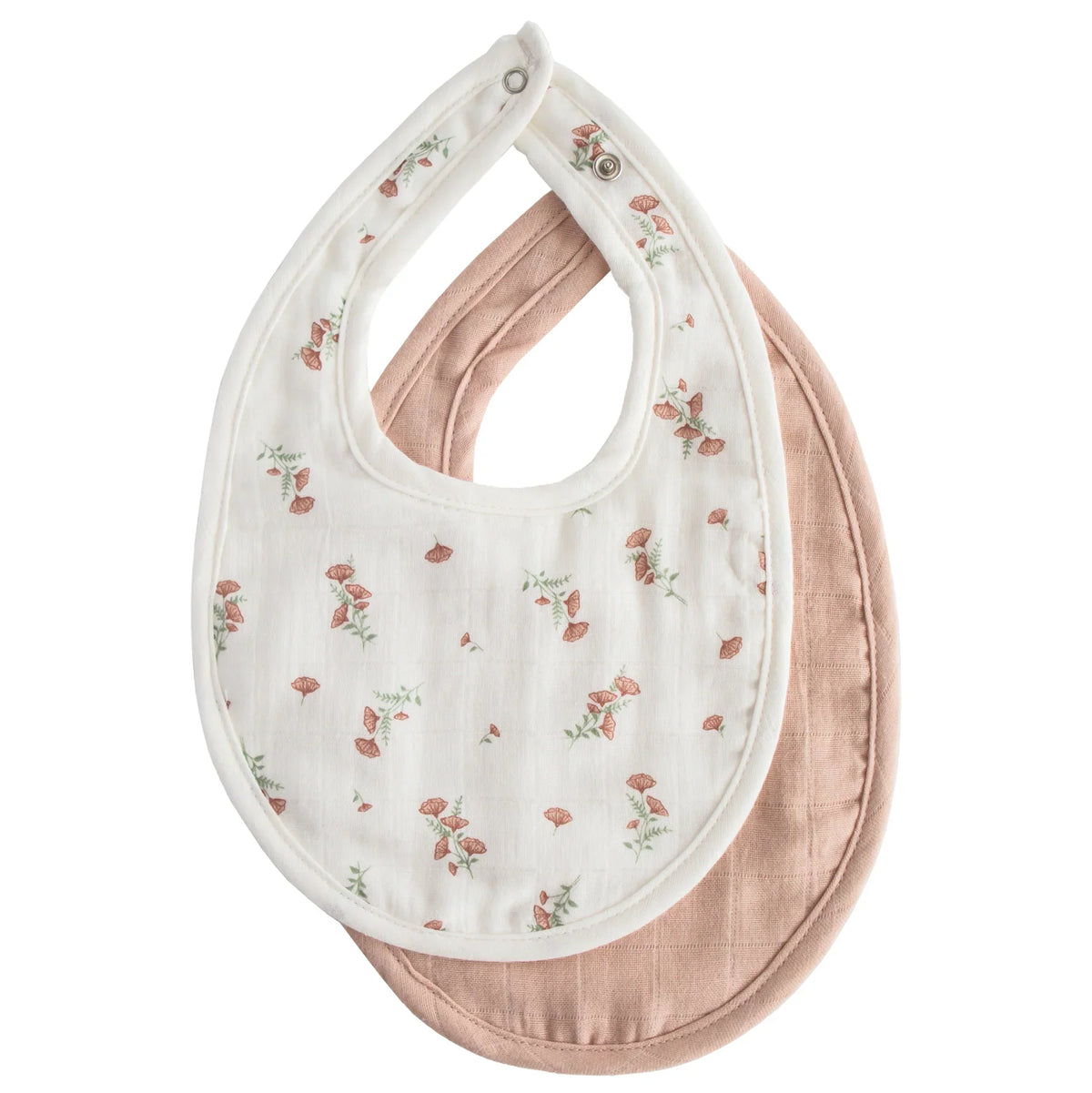 Organic Muslin Bib 2-Pack