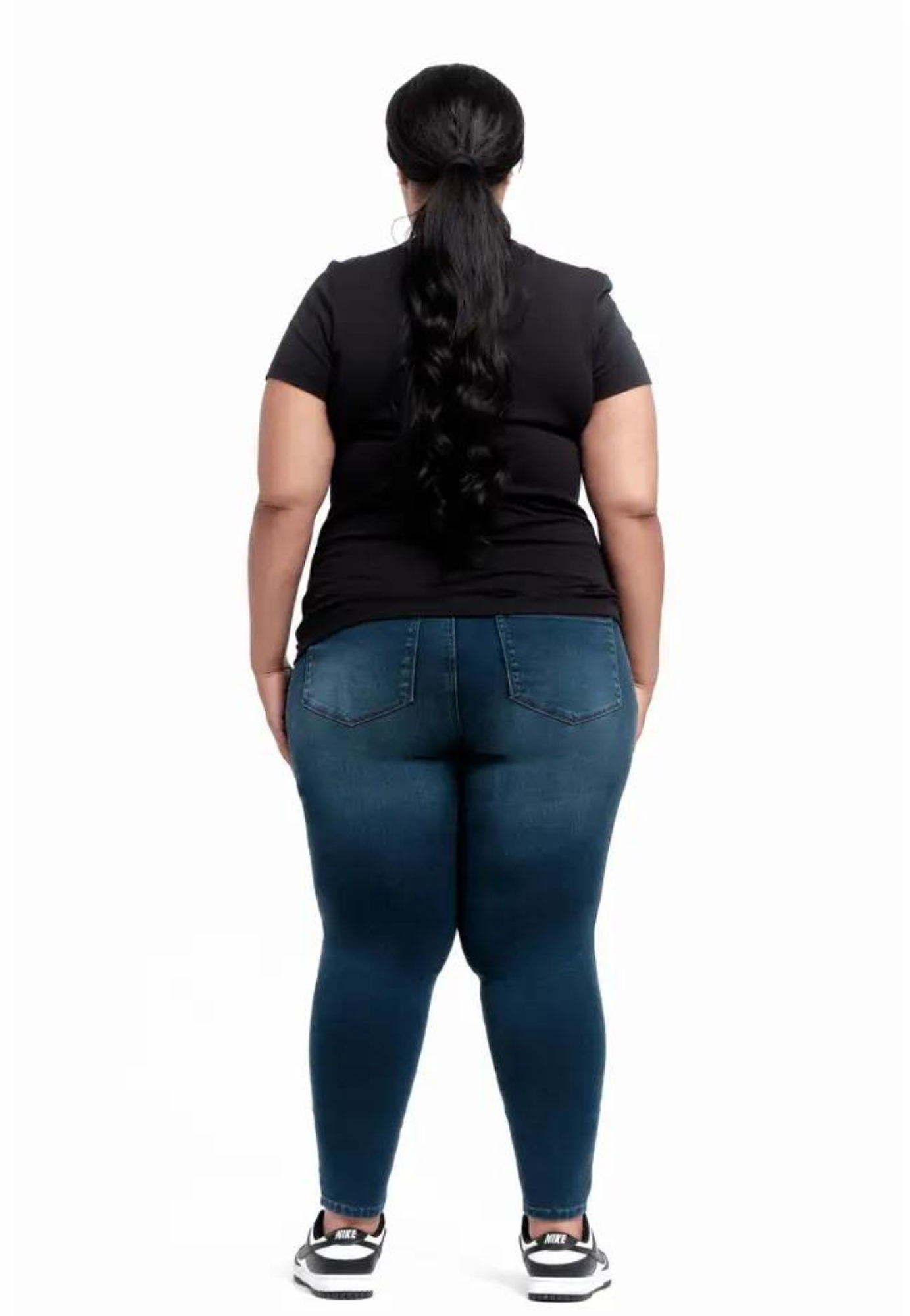 Plus-Size 28-Inch Skinny Maternity Jeans