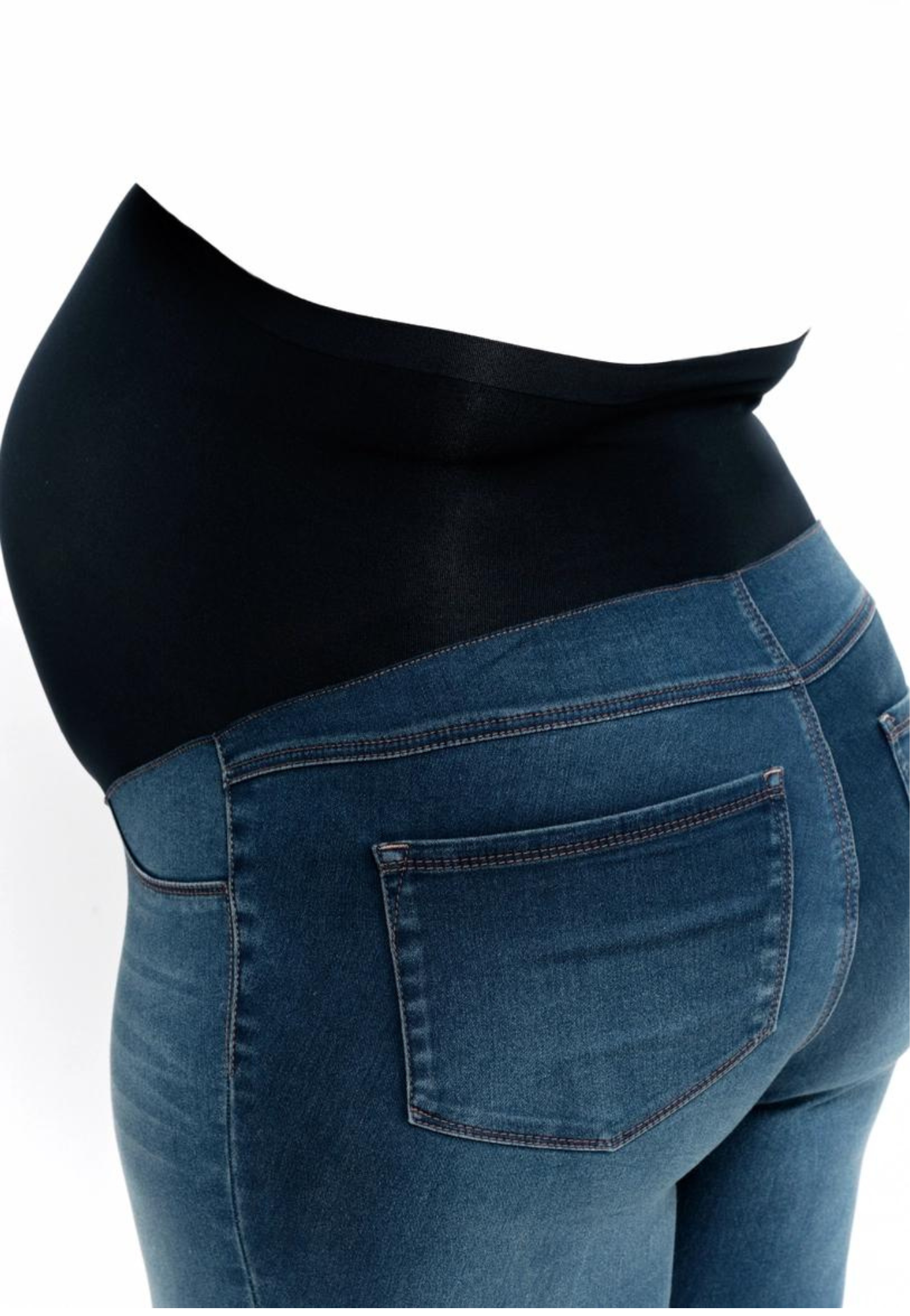 Plus-Size 28-Inch Skinny Maternity Jeans