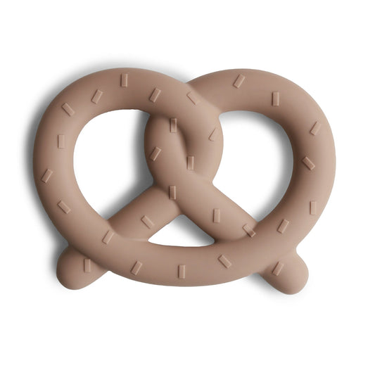 Jouet de dentition bretzel en silicone