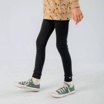 Legging en bambou pour enfant | Noir