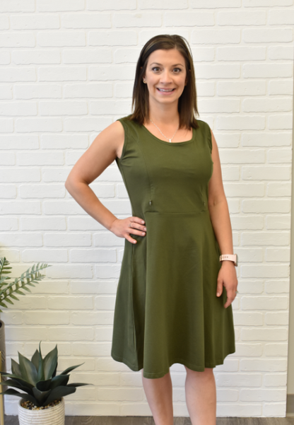 Rosie Babydoll Maternity and Nursing Dress