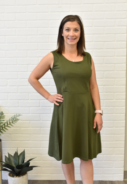 Rosie Babydoll Maternity and Nursing Dress