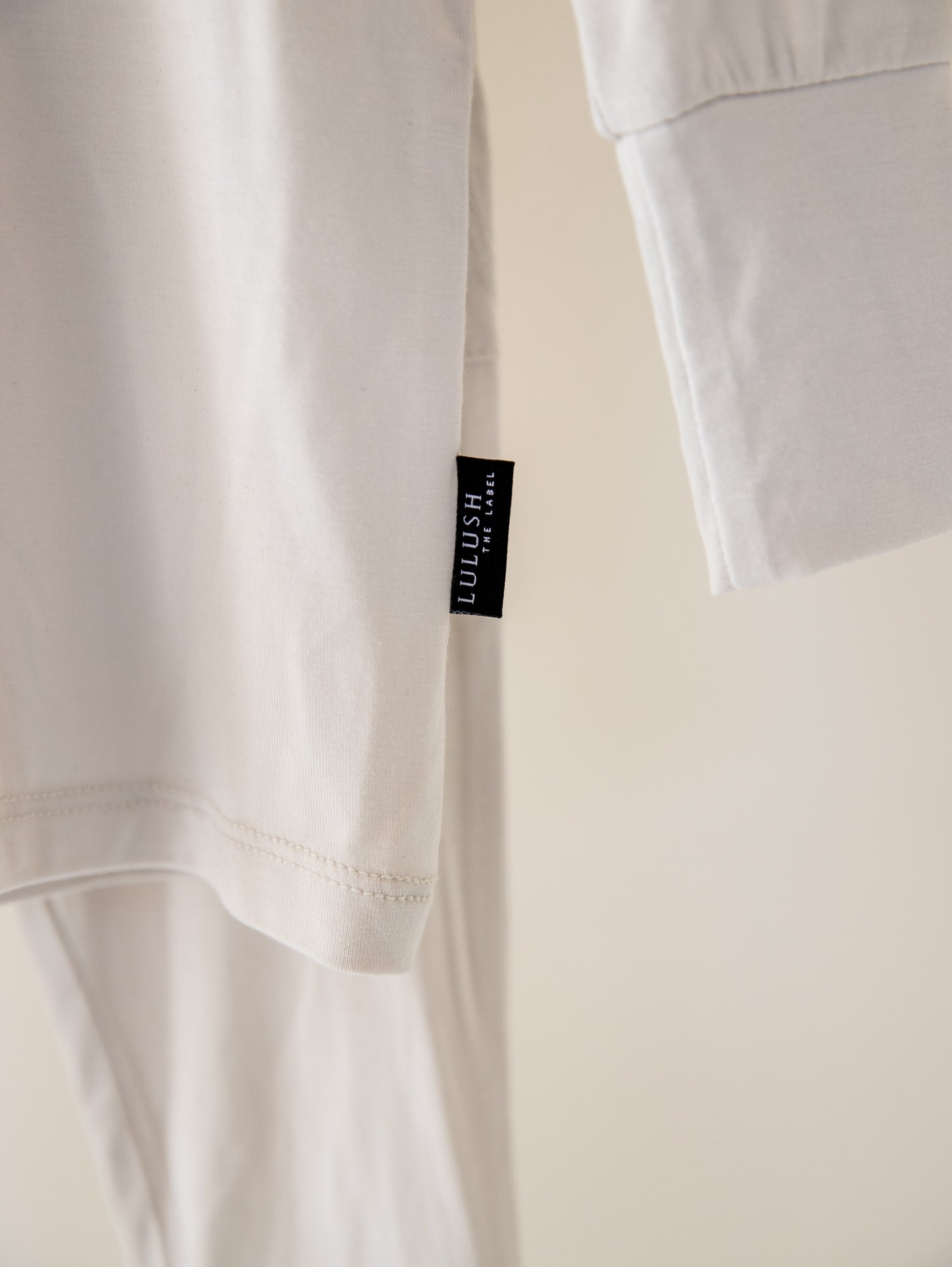 Cloud Grey Bamboo 2-Piece Long Sleeve Jogger Set