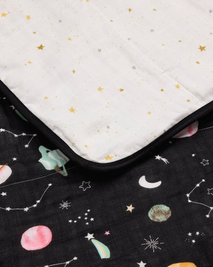 Muslin Quilt - Planets
