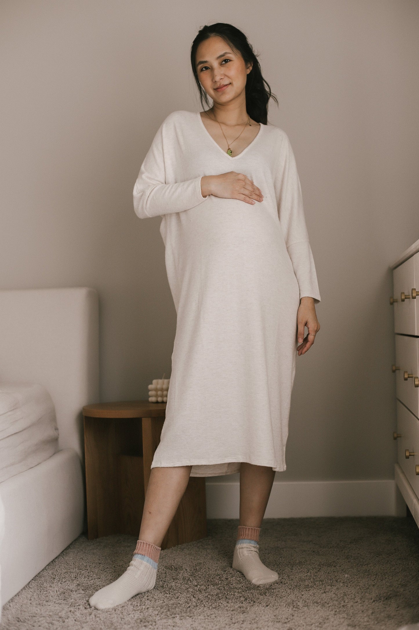 Quinn Dolman Maternity and Nursing Dress
