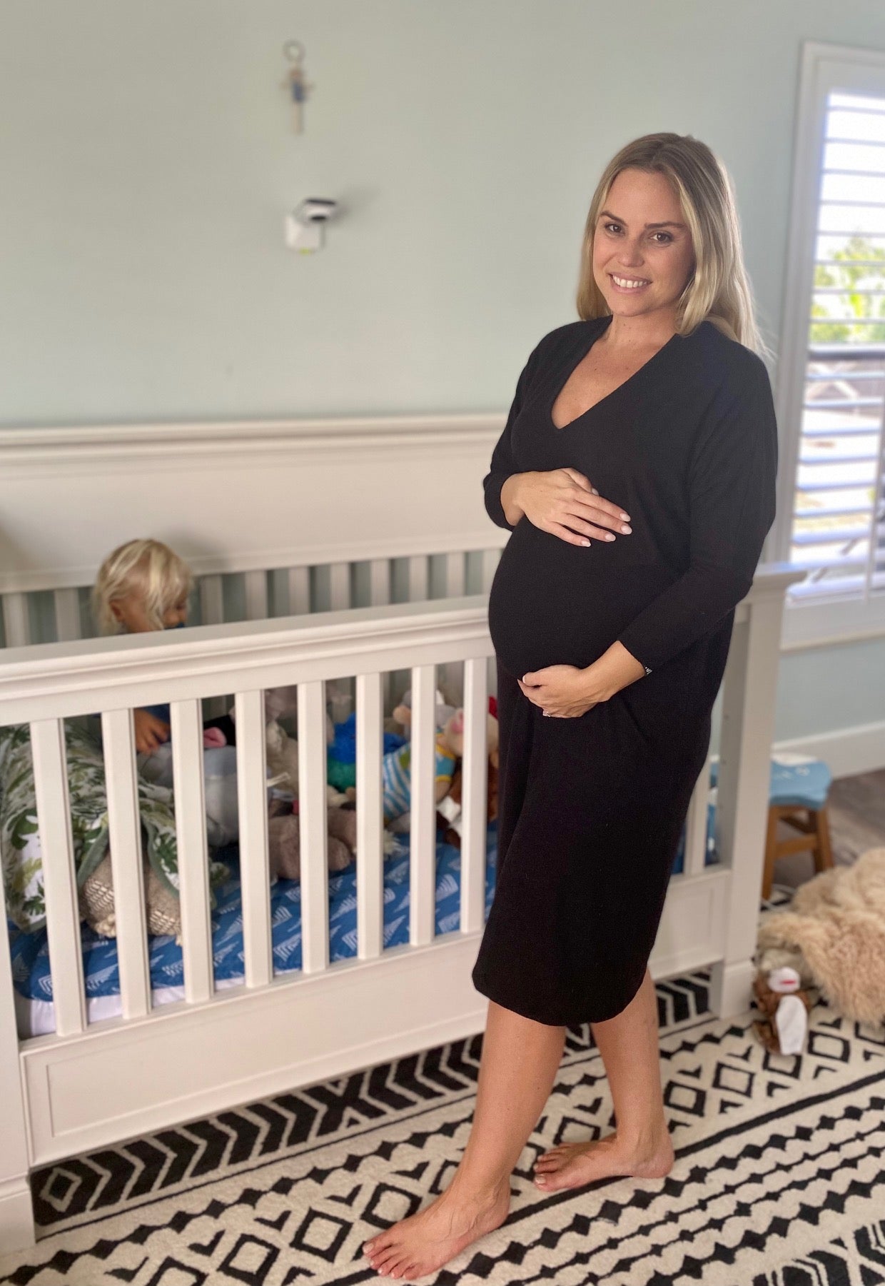 Quinn Dolman Maternity and Nursing Dress