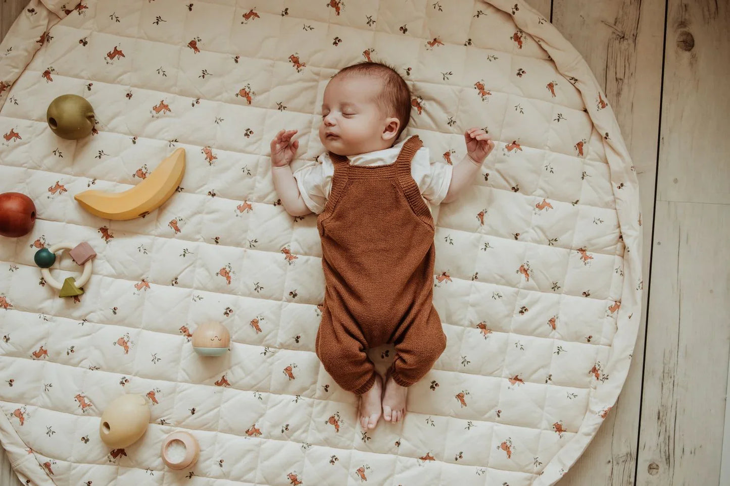 Organic Soft Babymat & Bag | Rabbit | play&go