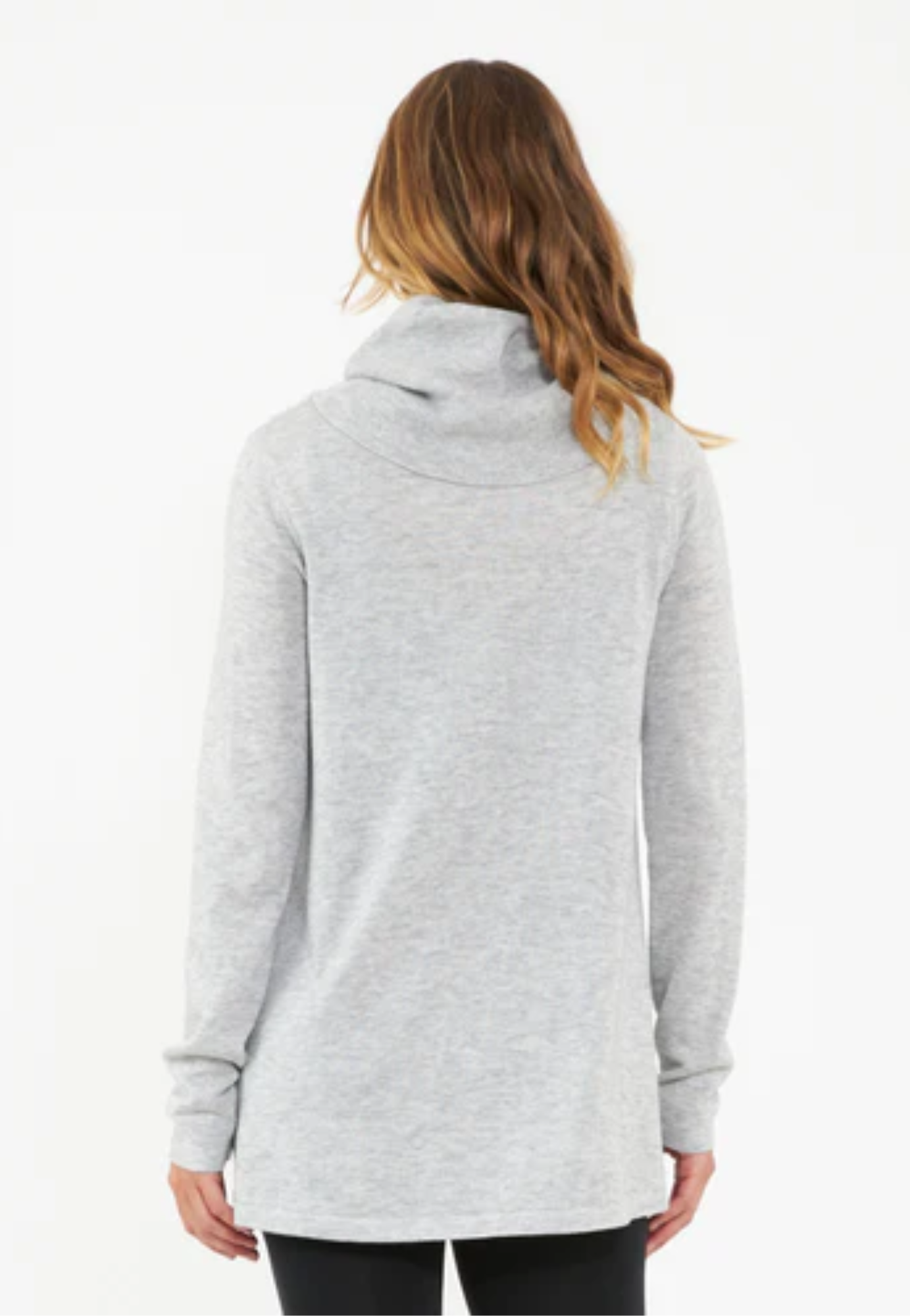 Cowl-Neck Maternity and Nursing Knit