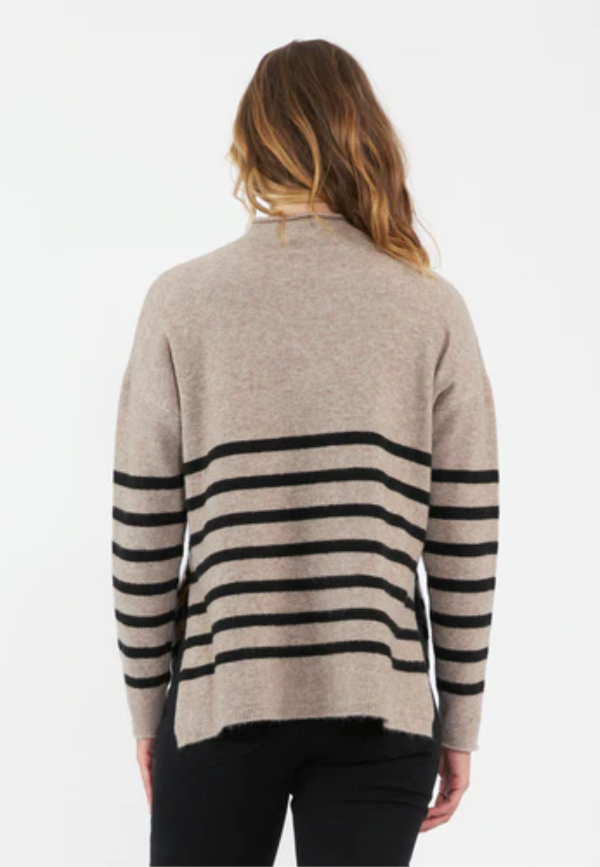 Gerrie Funnel-Neck Maternity and Nursing Knit