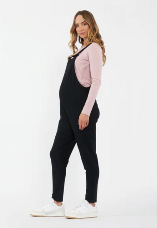 Perrie Stretch-Twill Maternity Playsuit