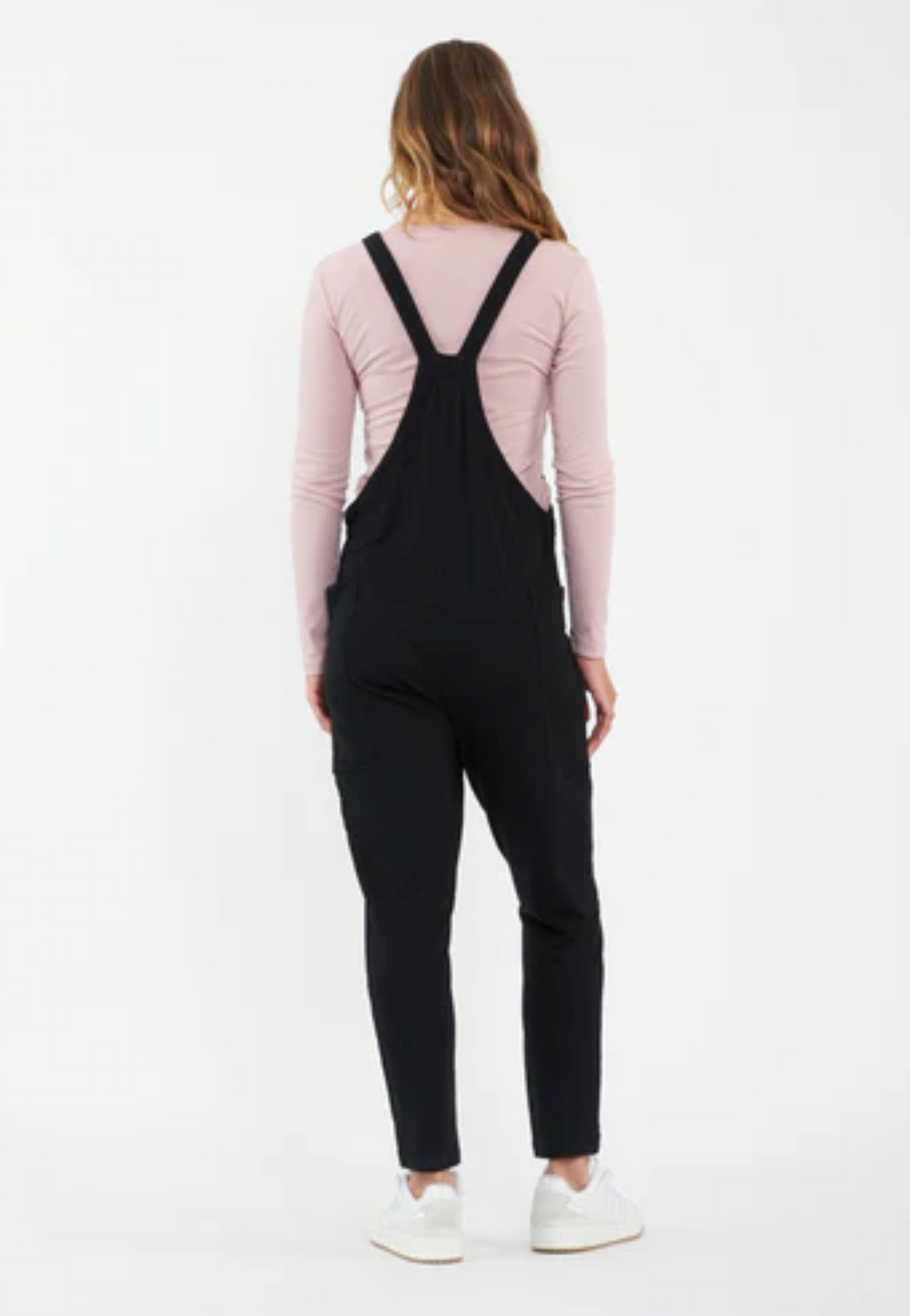 Perrie Stretch-Twill Maternity Playsuit
