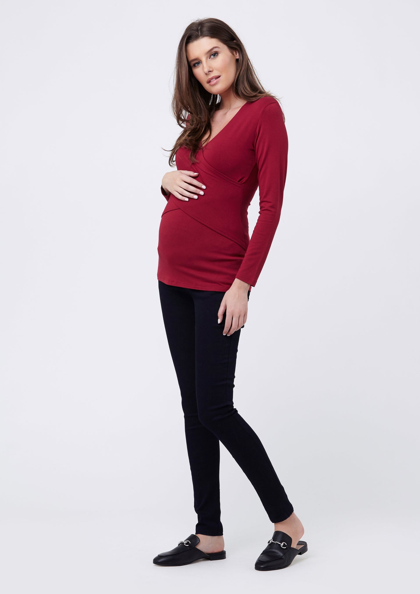 Rebel Over-Bump Maternity Jeggings