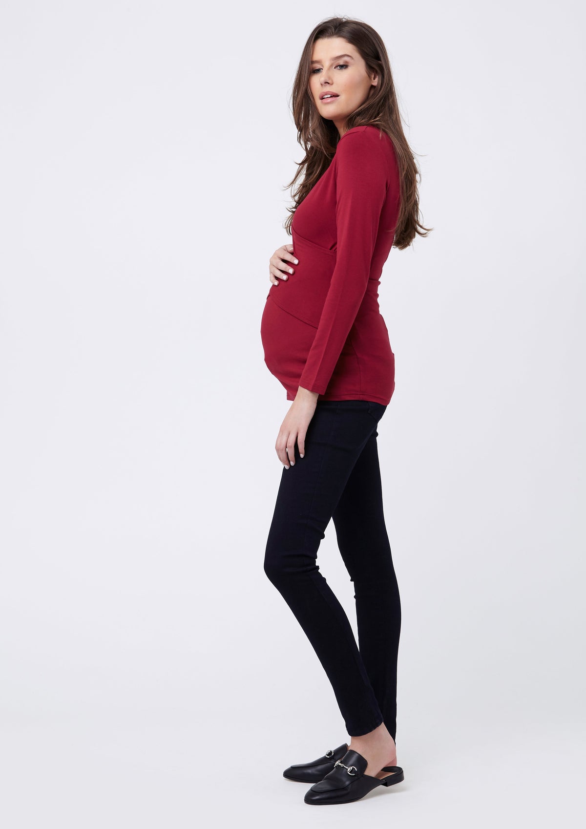 Rebel Over-Bump Maternity Jeggings