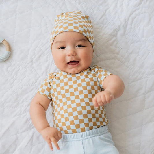 Baby/Kids' Bamboo Beanie | Rainbow Stripe