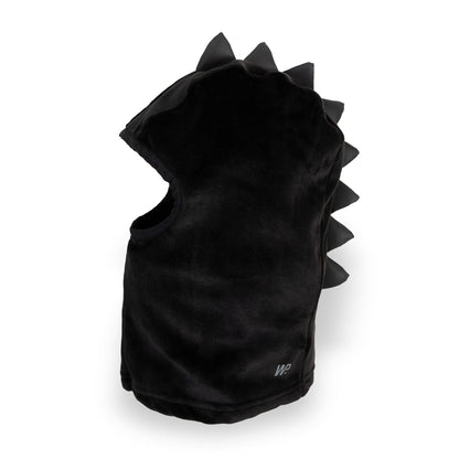 Dino Reflective Black Microfleece Balaclava