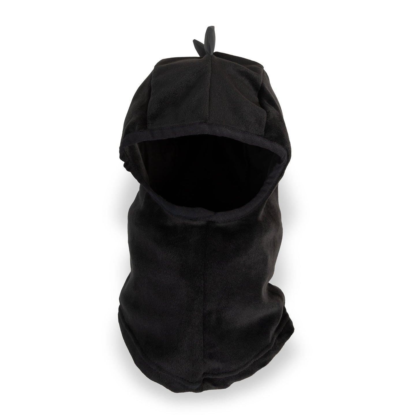 Dino Reflective Black Microfleece Balaclava