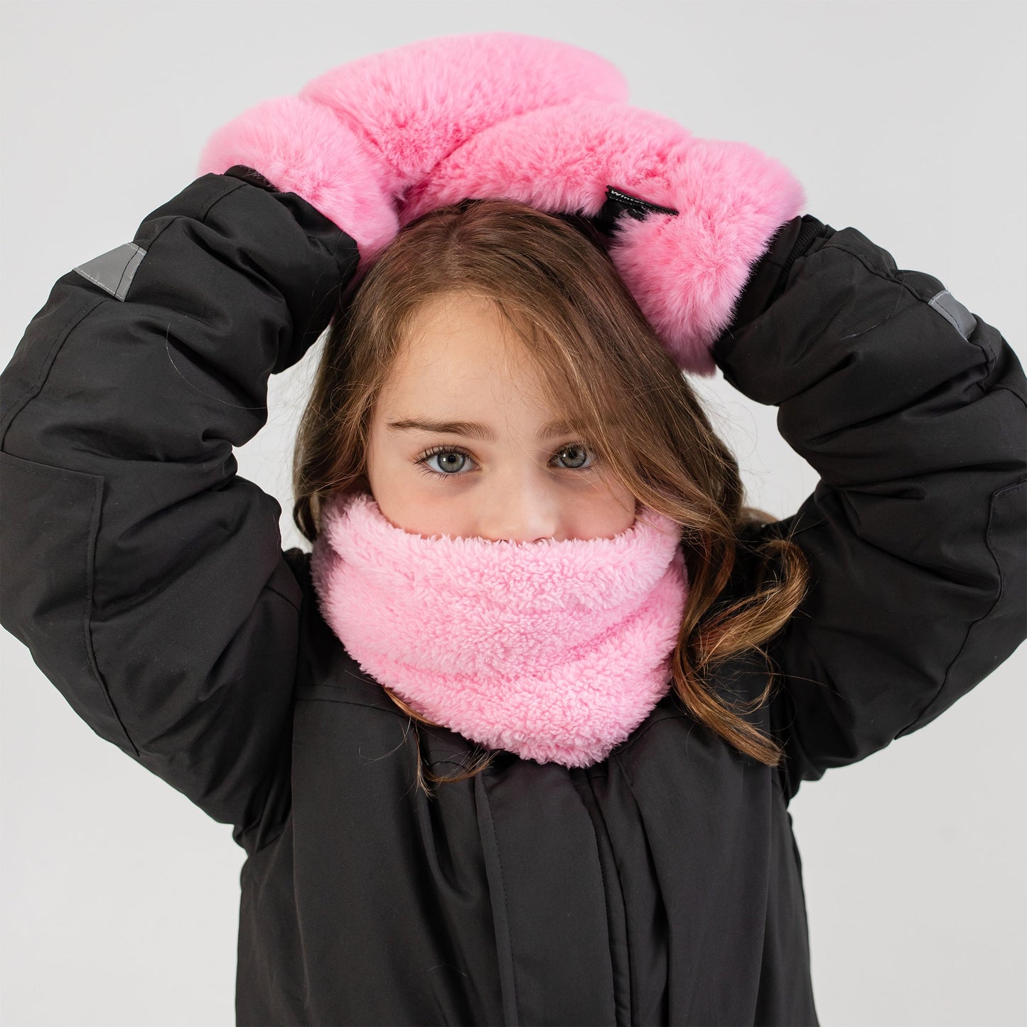 Rose Dream Plush Neck Warmer
