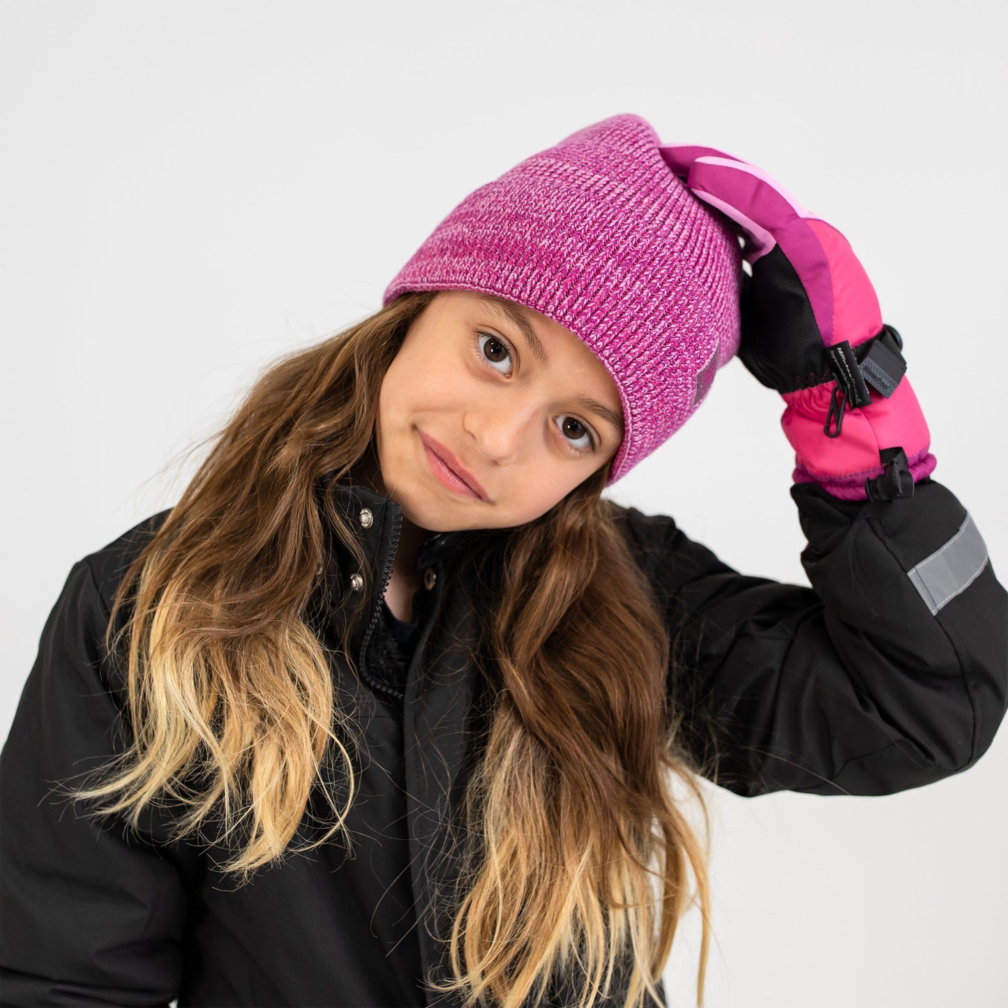 Rose Knit Toque