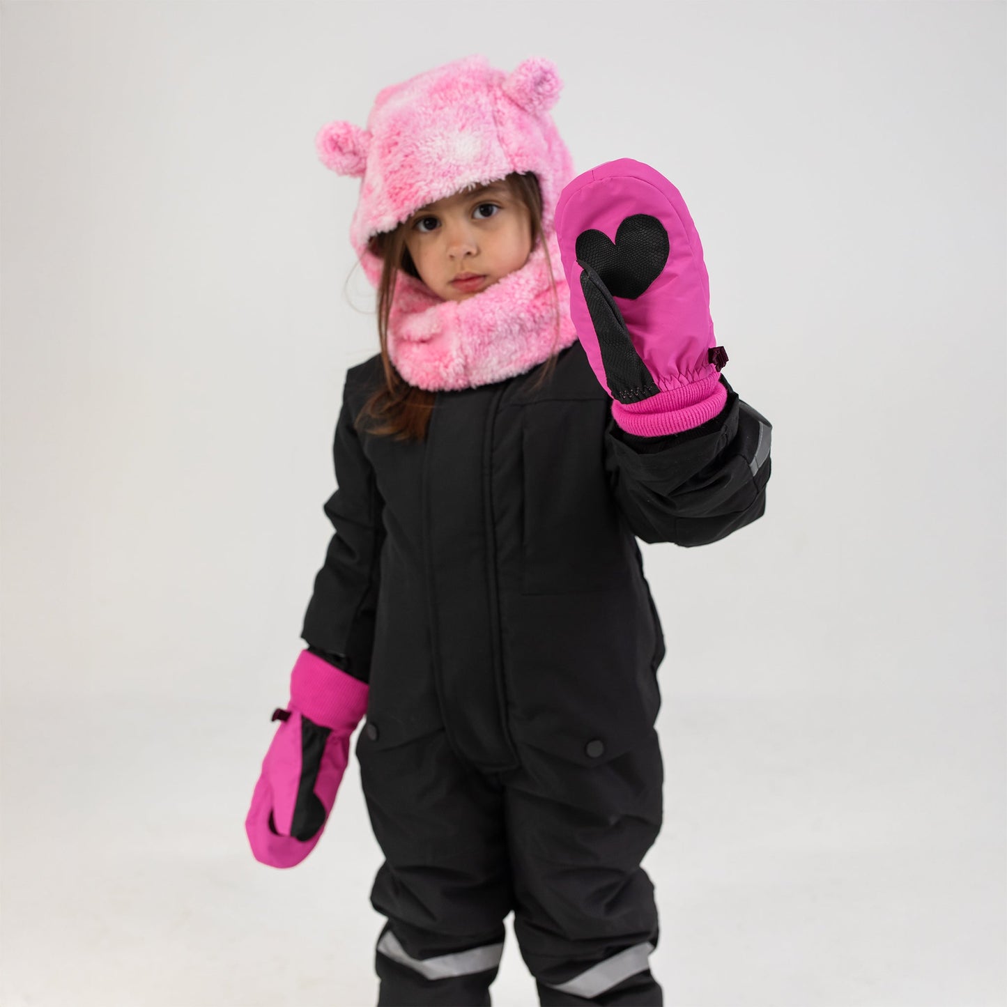 Rose Puffer Mitten